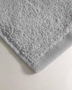 ZARA HOME ПОЛОТЕНЦЕ ИЗ ХЛОПКА ВЫСШЕГО КАЧЕСТВА (НАБОР ИЗ 3 ШТ), СЕРЫЙ