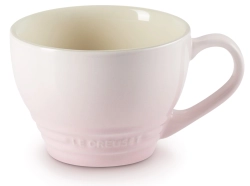 Le Creuset Кружка 400 мл для капучино, розовая ракушка 70304407770002