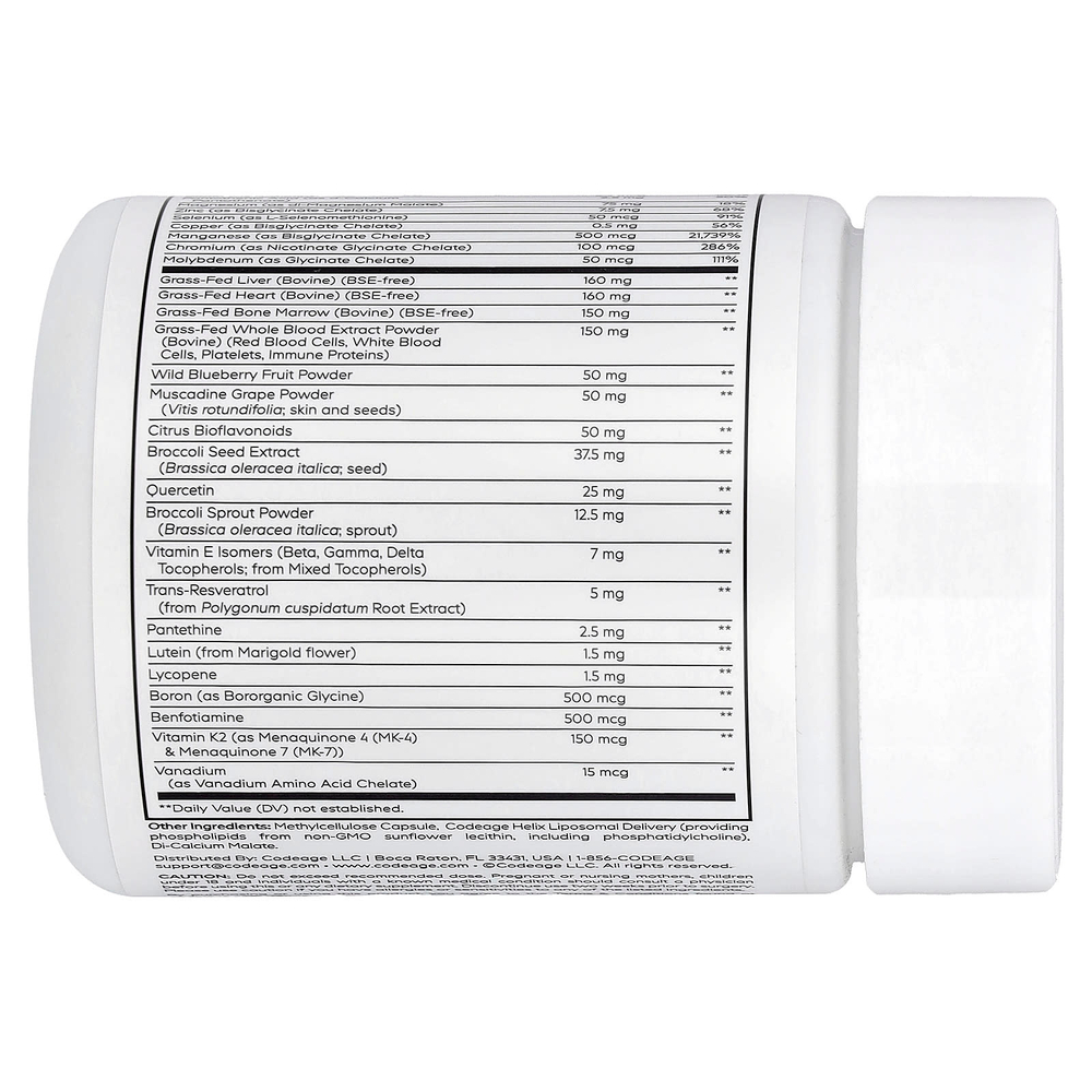 Codeage, Multivitamin Performance Elite Max, Sport, 90 капсул