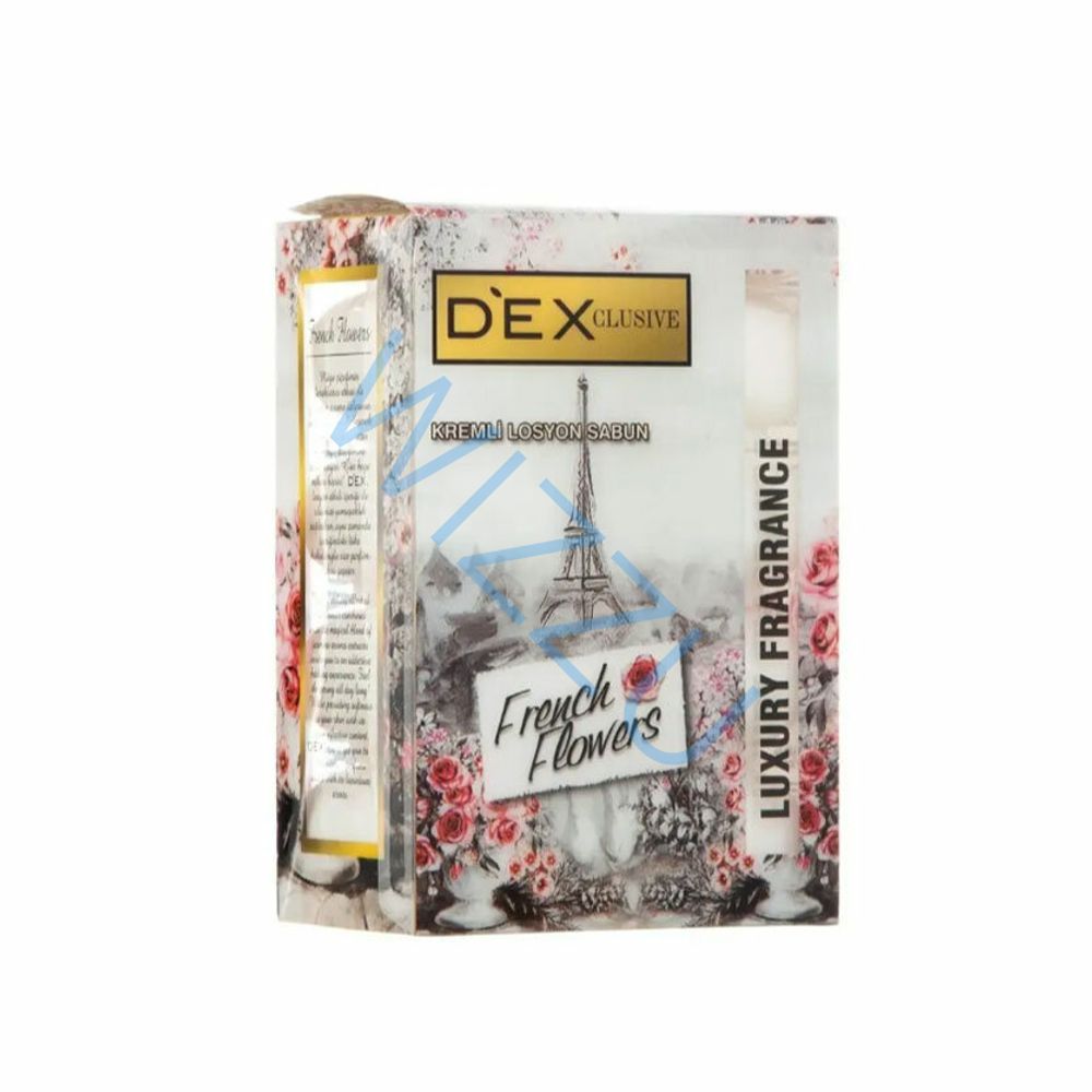Крем мыло Dex Clusive French Flowers 4/100гр