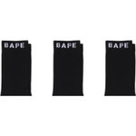 A Bathing Ape Bathing Ape Crew Носки черный