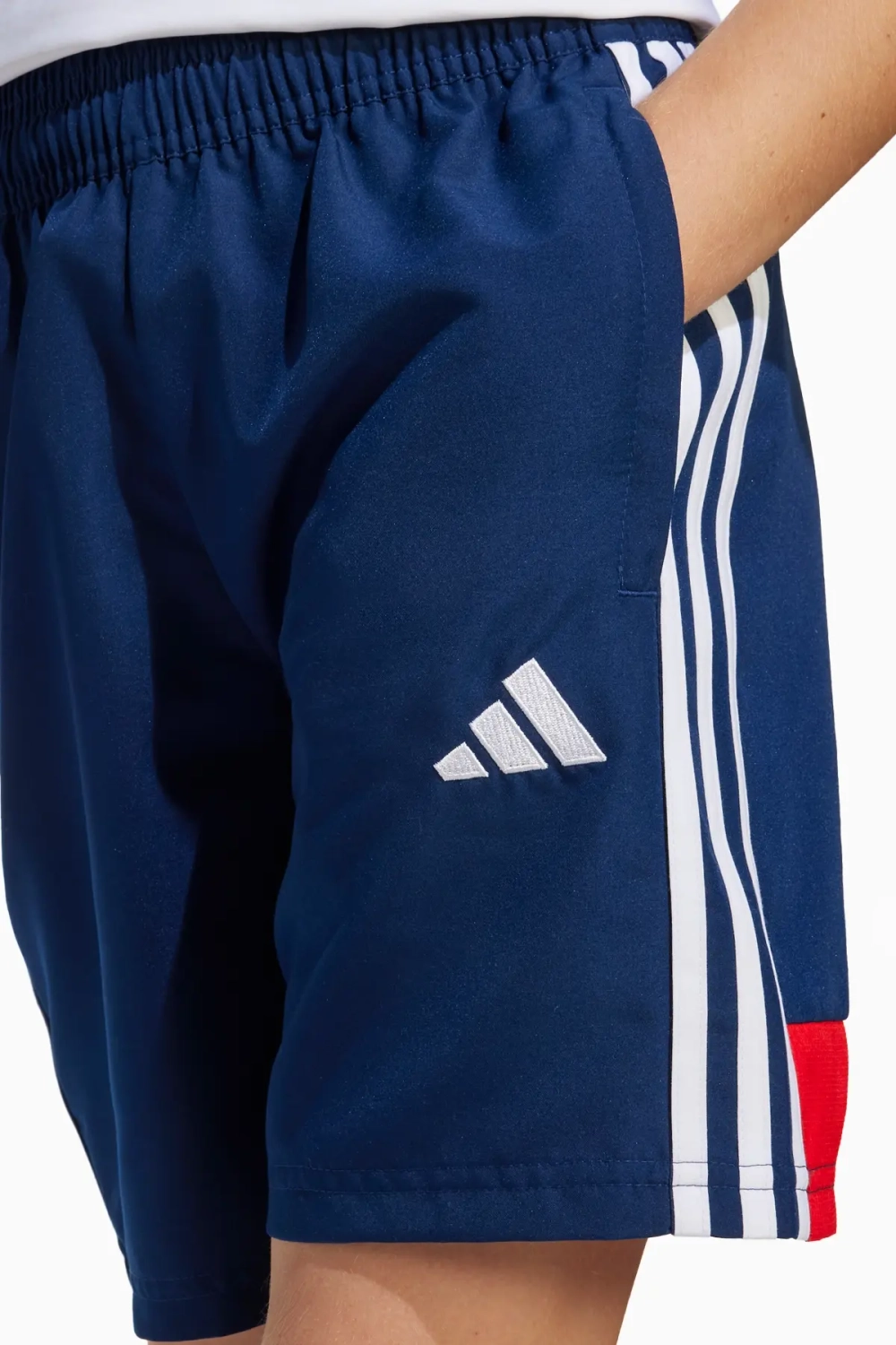 Шорты adidas Tiro 25 Essentials Woven Junior - темно-синий