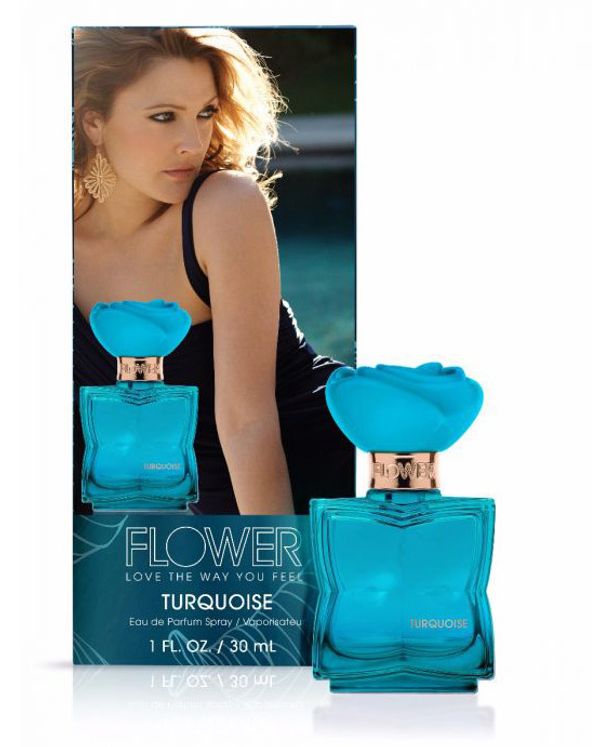 Flower Drew Barrymore Turquoise