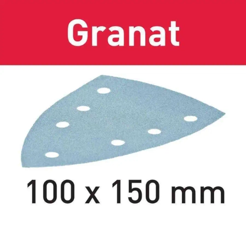 Шлифовальный лист STF DELTA/7 P320 GR/100 Granat FESTOOL 497143
