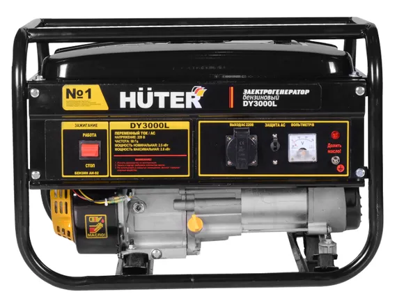 Бензиновый генератор "HUTER" DY3000L
