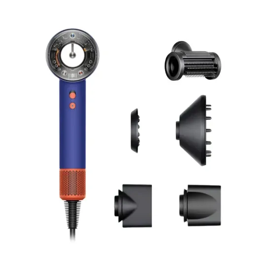 Фен Dyson Supersonic Nural HD16, синий/оранжевый (Vinca blue/Topaz orange)