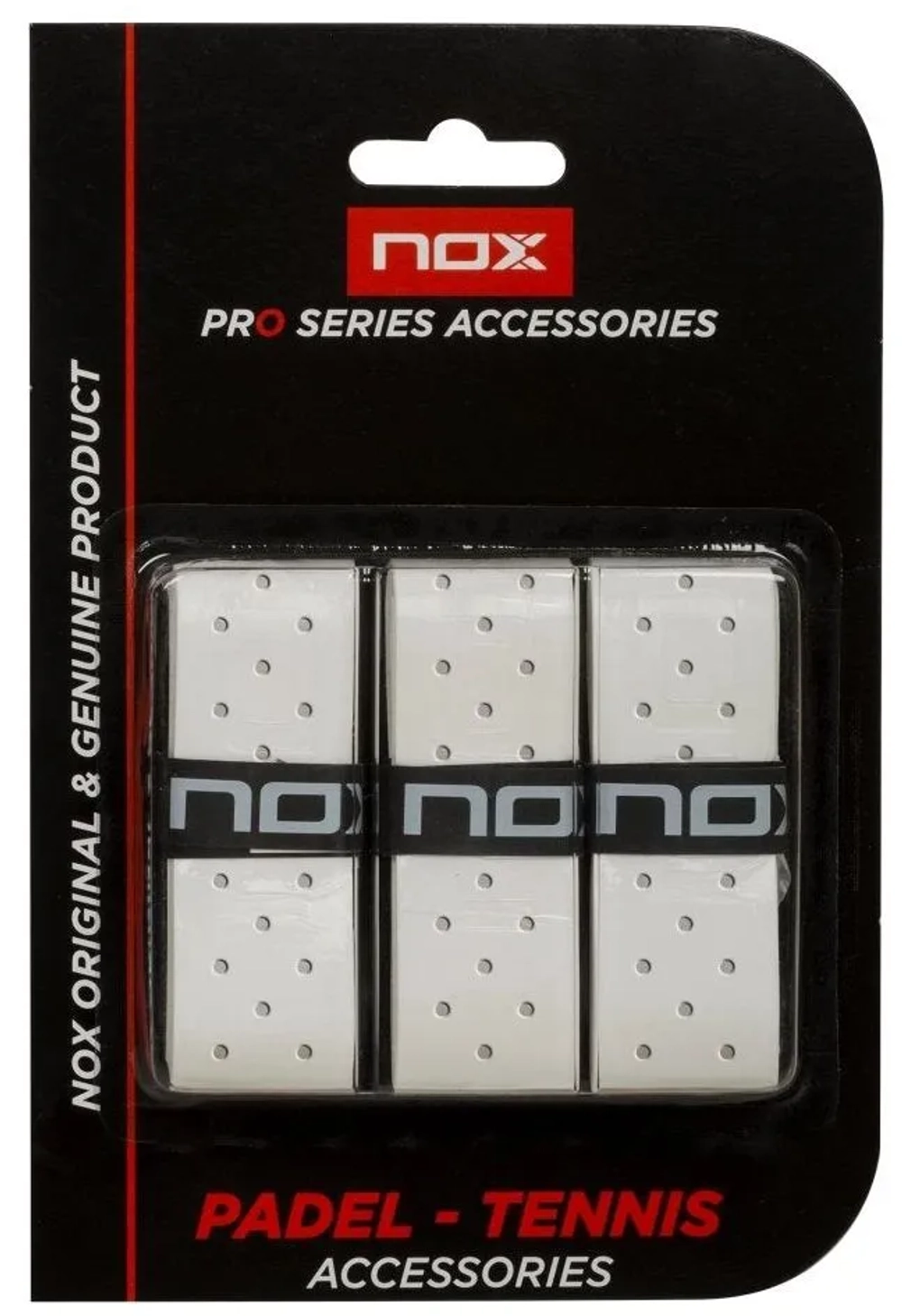 Теннисные намотки NOX Overgrip Pro Perforated 3P