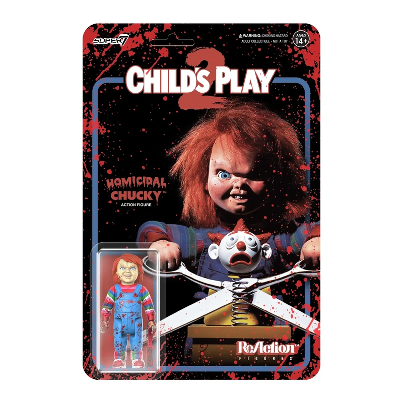 Фигурка Homicidal Chucky (Blood Splater) ReActon Figure - SUP82430