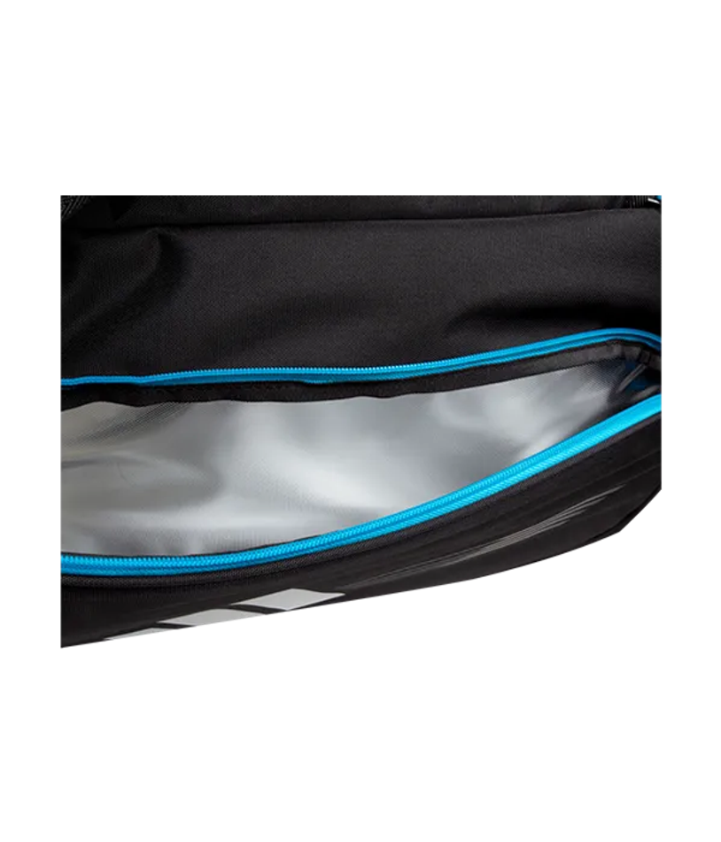 Сумка для падел Adidas Protour Black-Blue 3.4 2025 – вместительная и функциональная