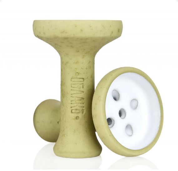 Чаша для кальяна Oblako MONO Black LIGHT GREEN