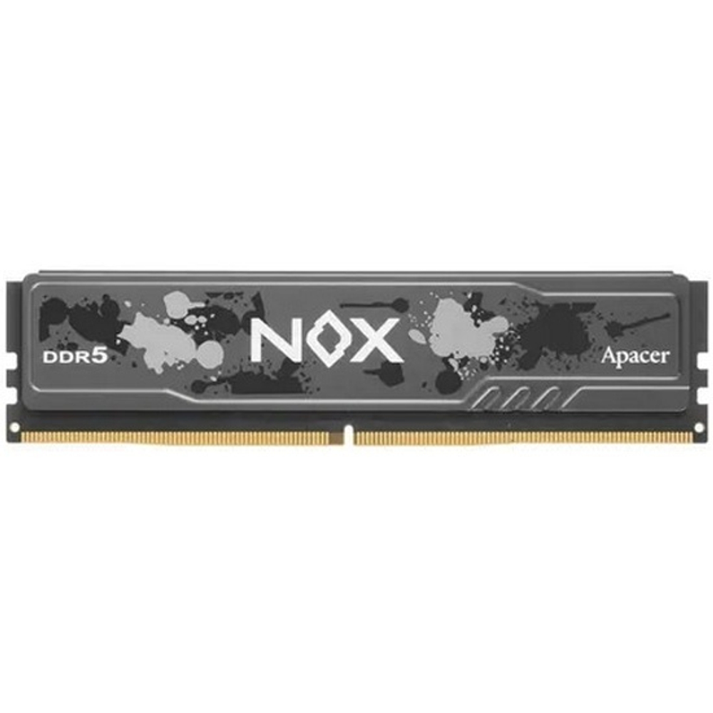 Модуль памяти DIMM DDR5 16Gb, 5200Mhz, Apacer NOX (AH5U16G52C522MBAA-1)