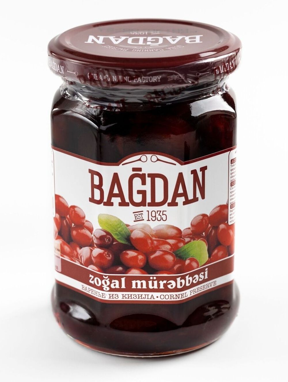 Варенье “Bağdan Вишневое 390гр