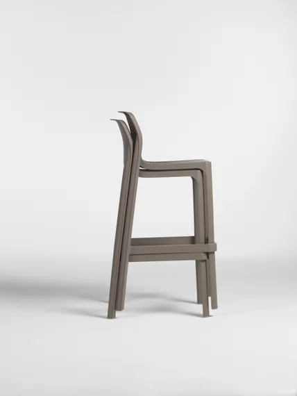 Полубарный стул Net Stool Mini 65 см тортора
