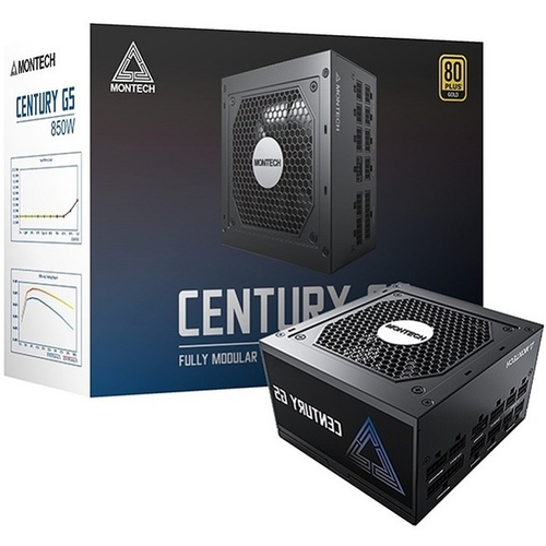 Блок питания Montech 850W CENTURY GOLD G5 (модульный, 16 Pin PCIe 5.0, 80 PLUS Gold)