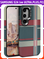 Дизайнерский чехол для SAMSUNG GALAXY S24 (не ULTRA / PLUS / FE!) с камерой-подставкой и MagSafe