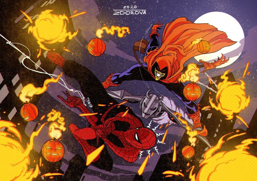 Открытка "Spider-Man: Hobgoblin"