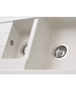 Кухонная мойка Kuppersberg MODENA 1,5B1D WHITE фото 3