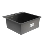 Мойка врезная 50*50 ГРАФИТ AFLORN (3.0*220) выпуск 3 1/2"  AF95050F