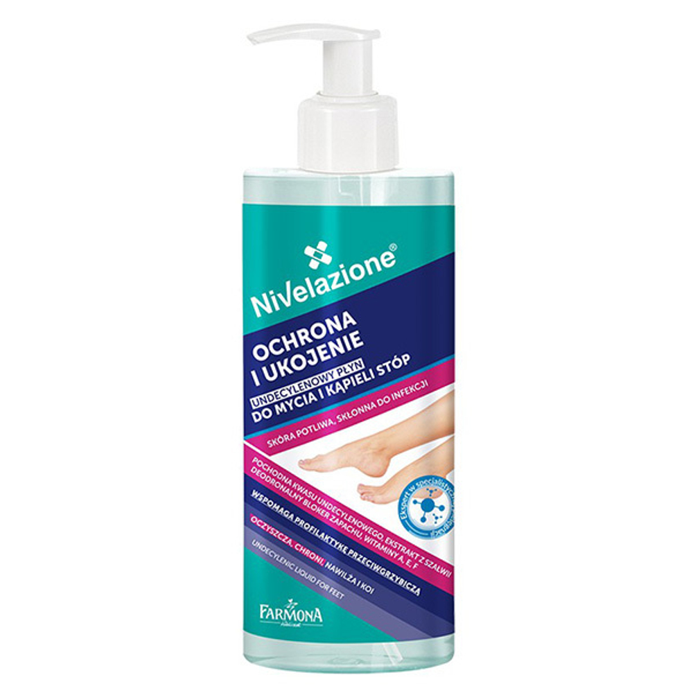 Жидкость для стоп ундециленовая Farmona Undecylenic Foot Bath and Washing Liquid 250мл