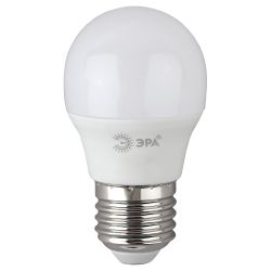 Лампа светодиодная ЭРА RED LINE LED P45-6W-827-E14 R 6Вт шар теплый белый свет E14 | Лампы cветодиодные Шар (G/P)