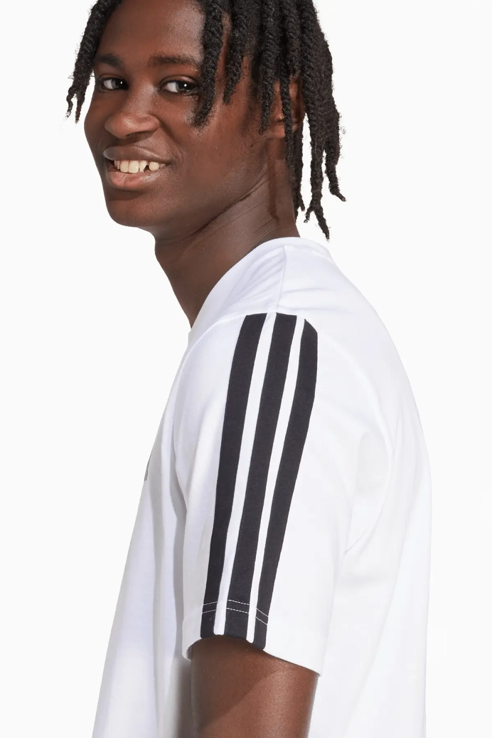 Футболка adidas 3-Stripes Tee - белый