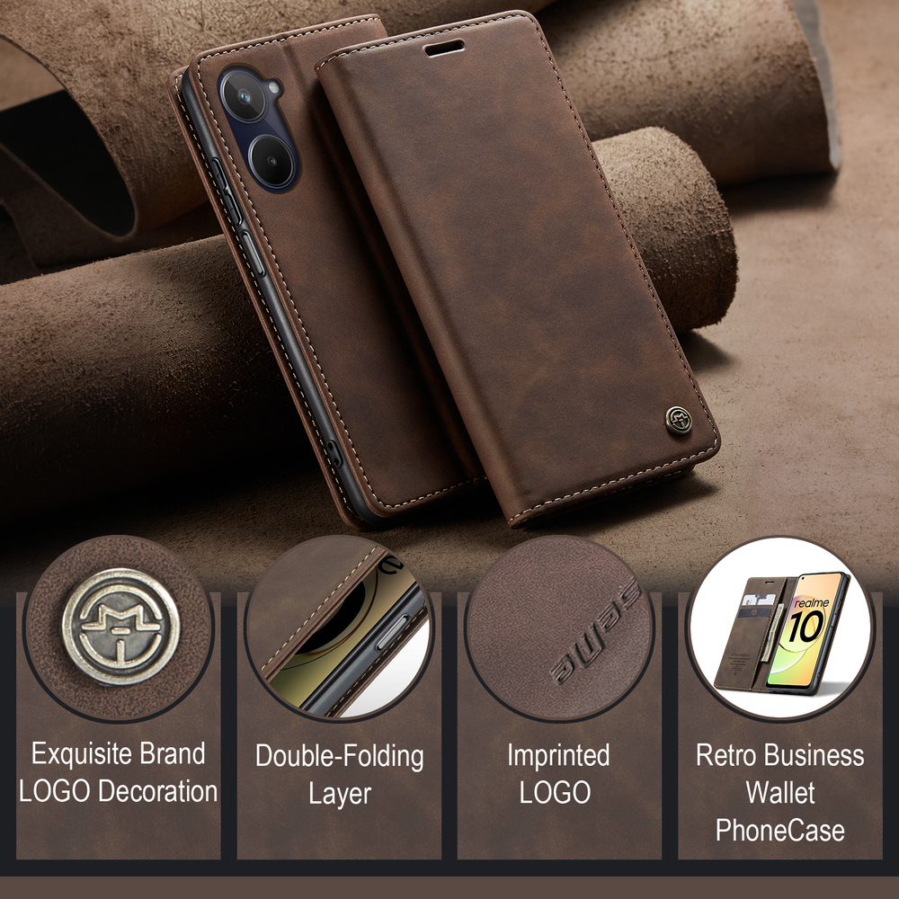 Чехол-книжка CaseMe Matte Realme 10