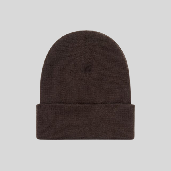 Шапка Alpha Industries Essential Beanie Hickory (Коричневая)