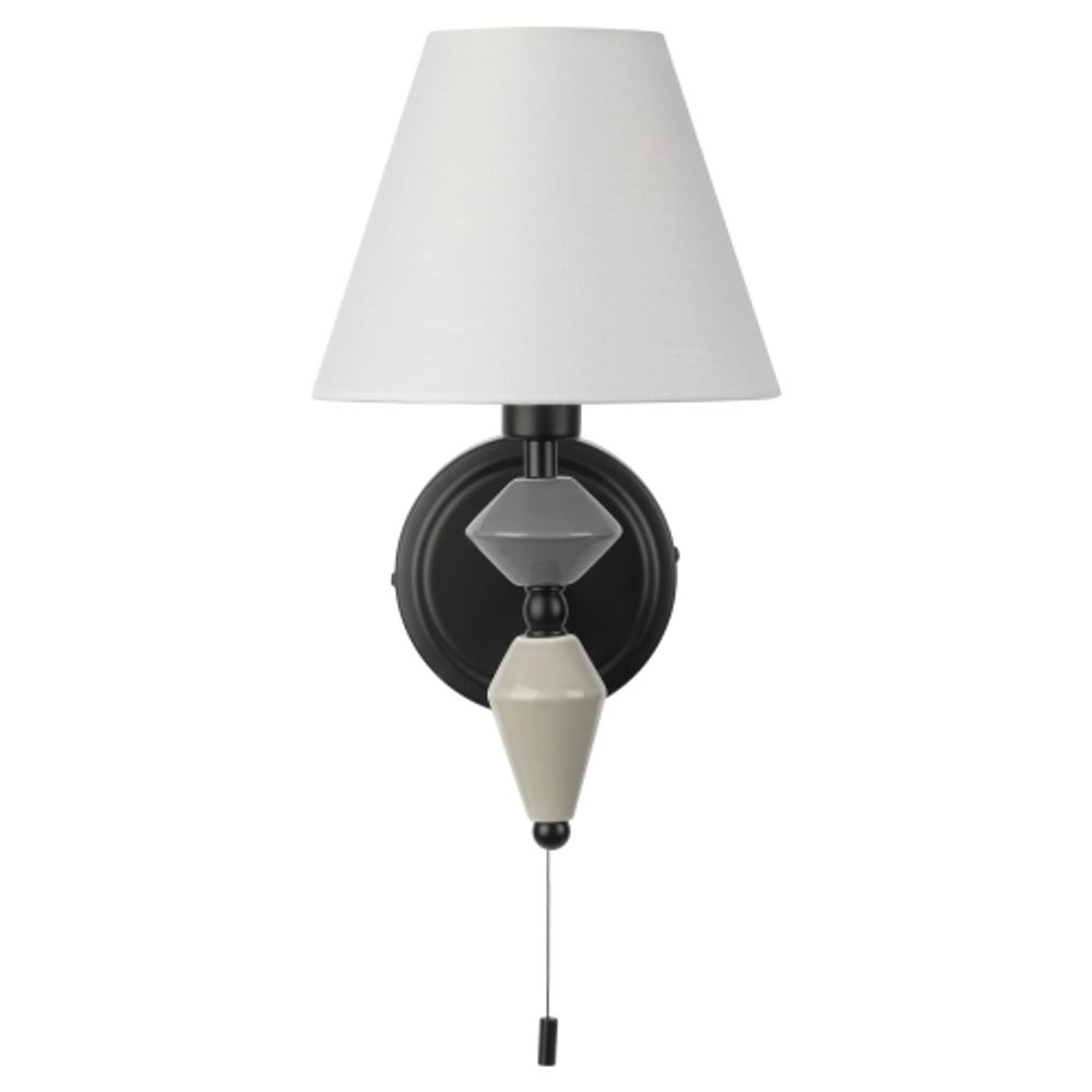 Бра светильник Rivoli Alisia 2096-401 1 х Е14 40 Вт классика с выключателем | Rivoli