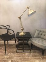 Настольная лампа KM601T antique brass