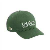 Теннисная кепка Lacoste Roland-Garros Club - green