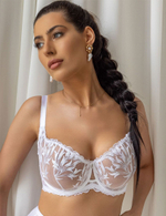Бюстгальтер Kris Line Crystal Half Cup Soft (белый)