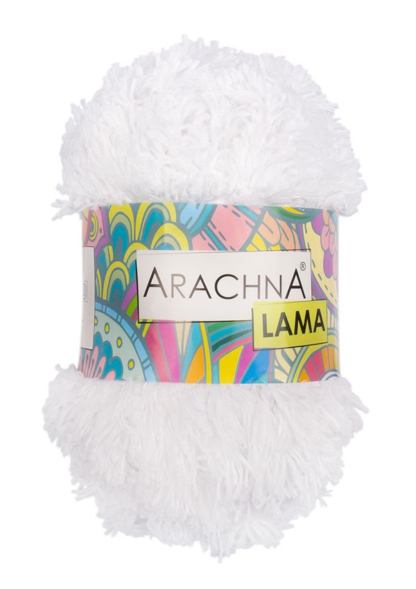 Пряжа Arachna Lama / уп.5 мот. по 200г, 100м, 53 белый