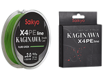 Шнур Saikyo Kaginawa X4PE 150м Зелёный Fluo -