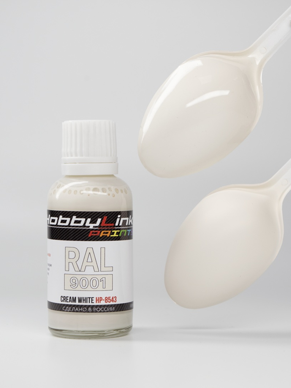 Краска лаковая HobbyLink RAL-9001 Cream White HP-8543