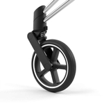Коляска Cybex Priam IV Chrome Brown complete и автокресло Cloud G i-Size Fog Grey 3 в 1 Leaf Green