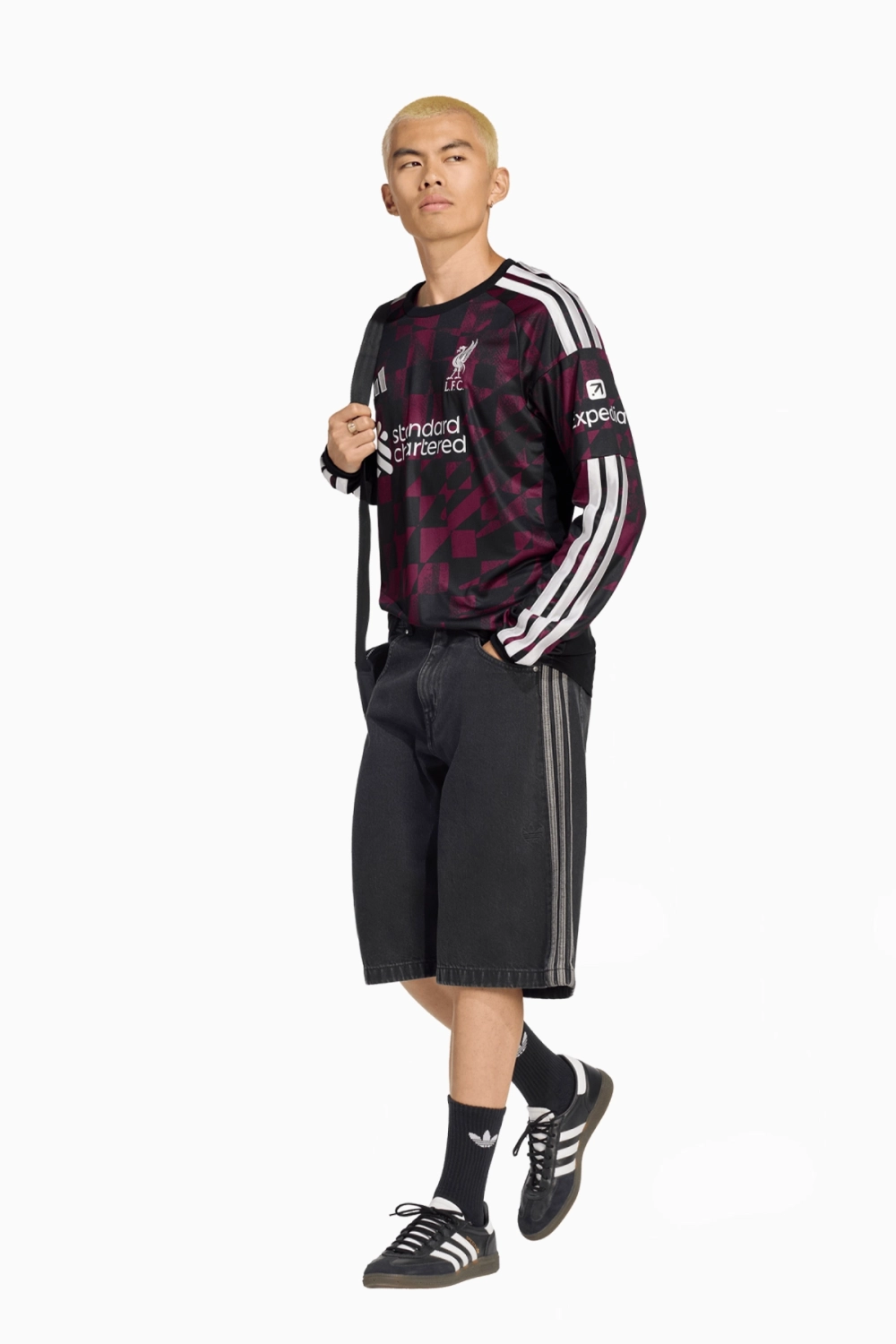 Футболка с длинными рукавами adidas Liverpool FC 26/27 3rd - черный
