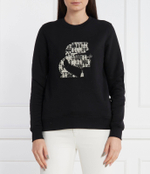 Худи boucle karl Karl Lagerfeld - черный(236W1811)