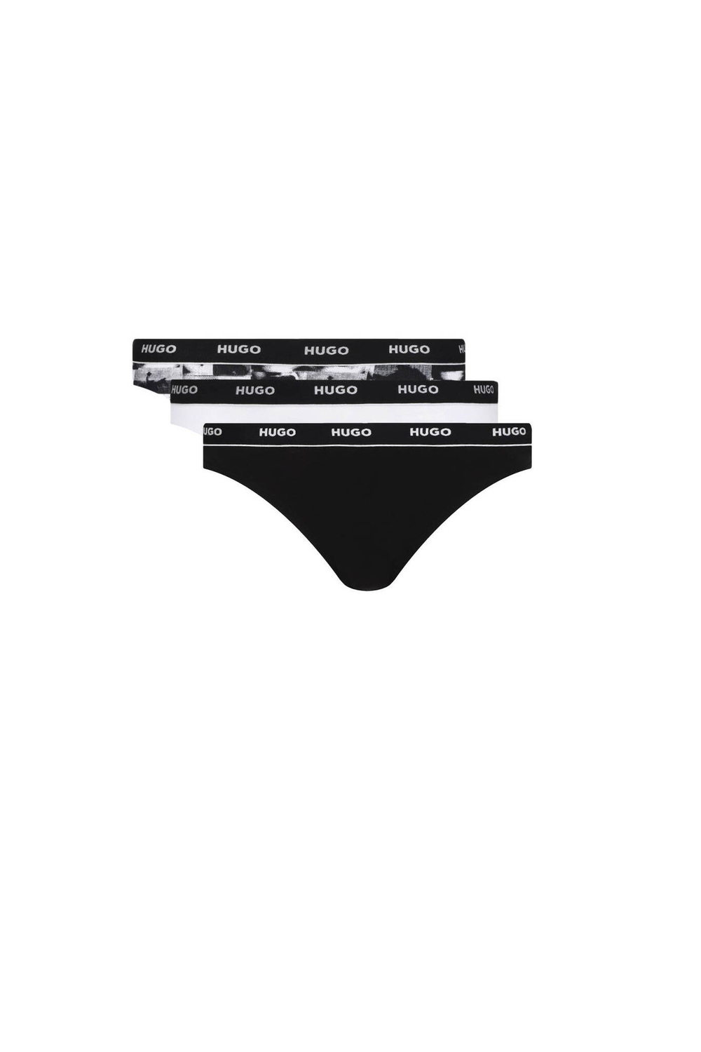 Стринги 3 пары DESIGN Hugo Bodywear - черный(50495870)