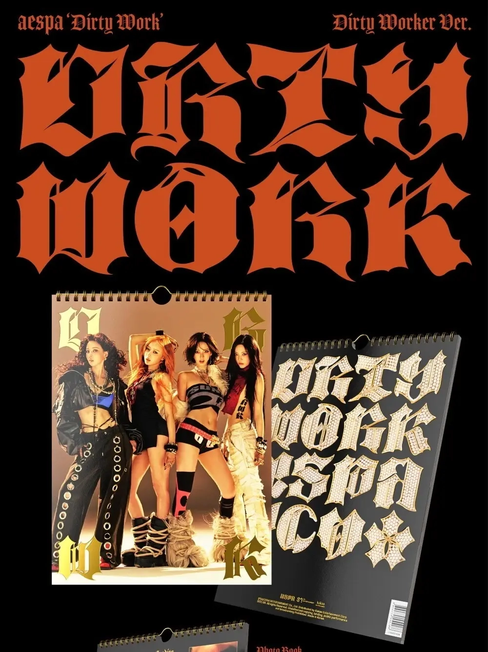 Альбом AESPA - Dirty Work [Dirty Worker ver.]