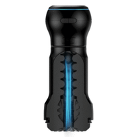 Компактный мастурбатор + интерактивная насадка Kiiroo Feel Pocket Stroker + Power Blow Combo Black