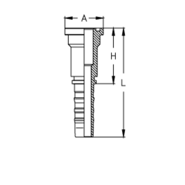 Фитинг DN 20 SFS 1 47.6 CS