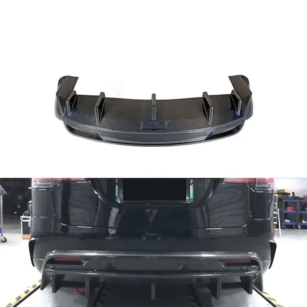 Диффузор заднего бампера для Tesla Model X 2016-2018 Тесла