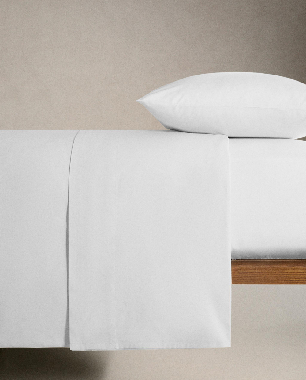 Простыня на резинке перкаль Zara Home, фото 4