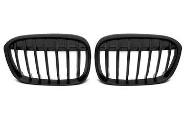 Решетка (ноздри) радиатора GLOSSY BLACK для BMW X1 F48