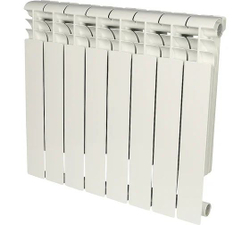 Алюминиевый радиатор ROMMER Profi 500 AL500-80-80-100 8 секций RAL9016 82484