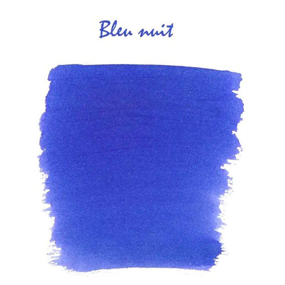 Картриджи для ручки Herbin Bleu nuit темно-синий 6 шт (20119T)