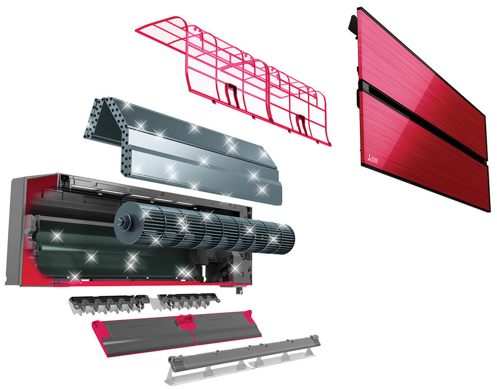 Сплит-система Mitsubishi Electric MSZ-LN25VGR/MUZ-LN25VG