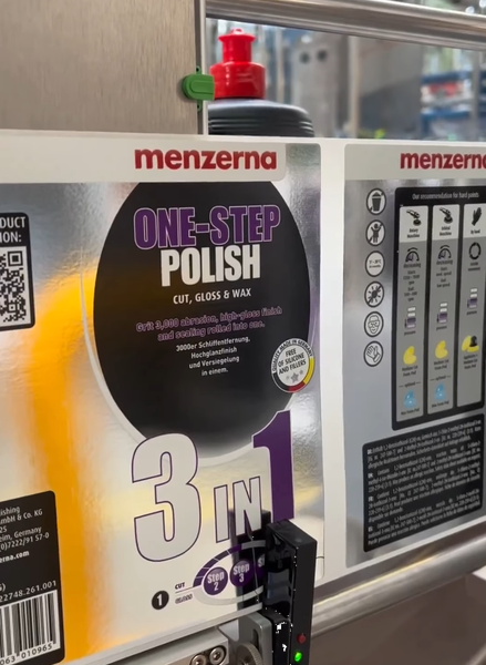 Конвейер завода Menzerna Конвейер завода Menzerna
