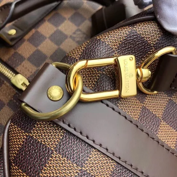 Сумка Louis Vuitton Keepall канва Damier Ebene (все размеры: 55-50-45)