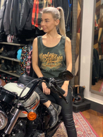 Майка Harley-Davidson Novosibirsk (Зеленая)